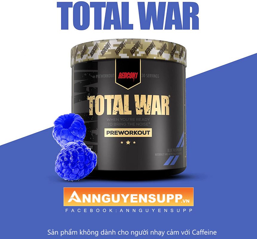 Redcon1 Total War PreWorkout (30 servings) ANNGUYENSUPP.VN